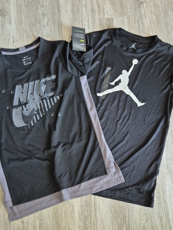 Nike Other - Nike Boys Black & Gray Dri-FIT Sports Shirts - 2 Pack